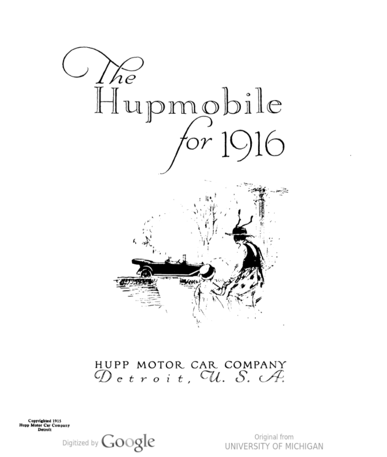 The Hupmobile