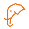 HathiTrust's elephant logo icon