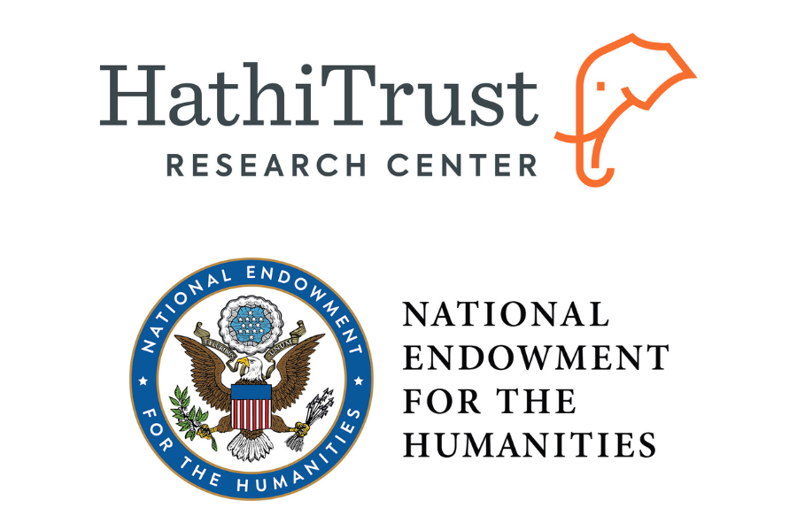 HathiTrust Research Center and National Endowment for the Humanities logo